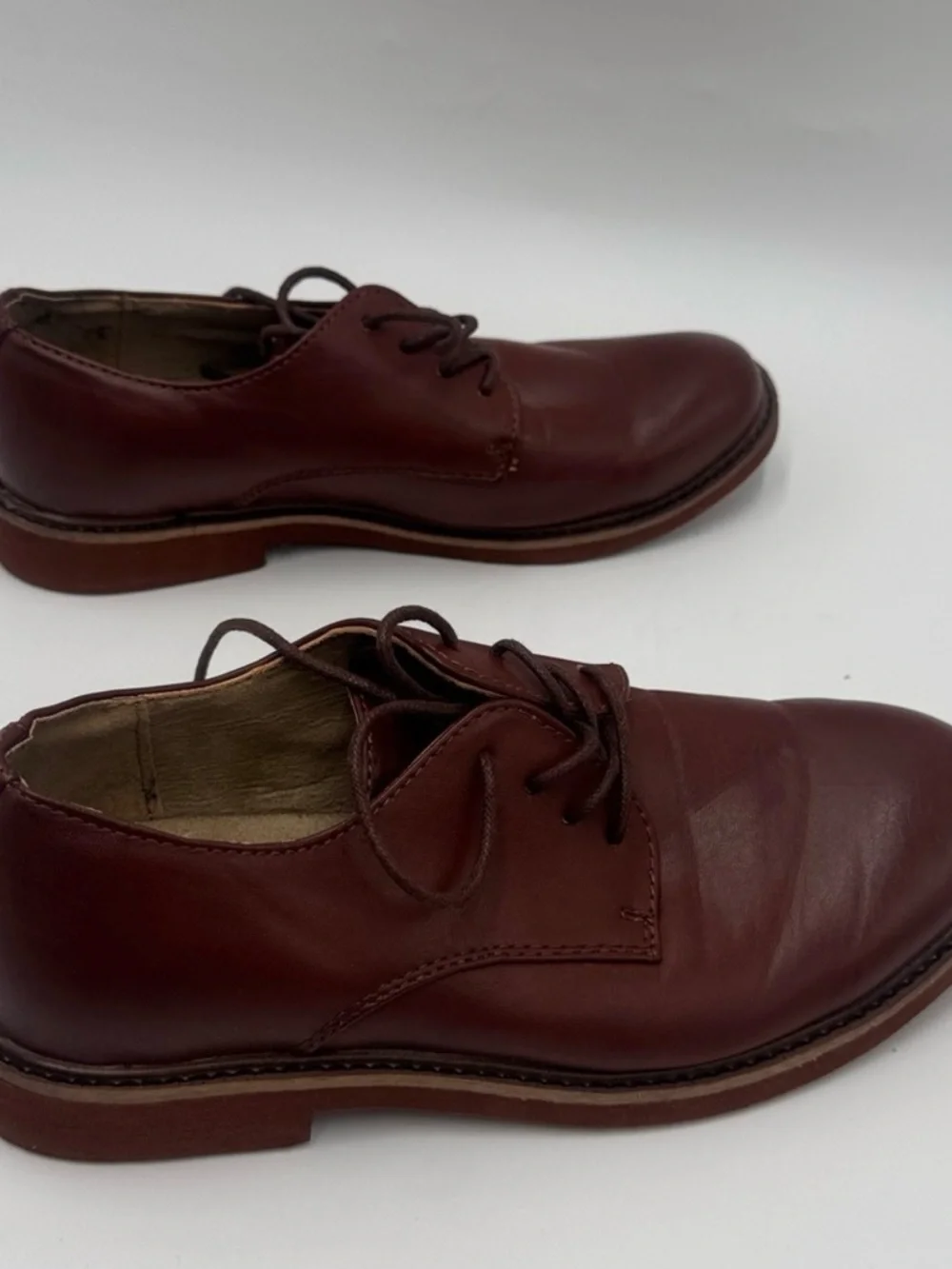 Deer Stags Men’s Brown Lace-Up Dress Shoes